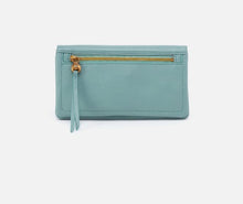 Load image into Gallery viewer, Pale Green LUMEN CONTINENTAL WALLET