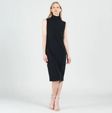 Load image into Gallery viewer, Signature Mock Neck Midi Dress - Black