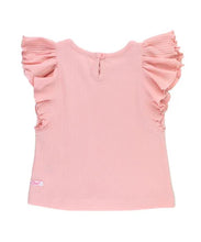 Load image into Gallery viewer, Pink Butterfly Sleeve Top