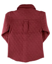Load image into Gallery viewer, Rosewood Long Sleeve Quilted Button Down
