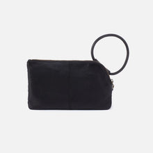 Load image into Gallery viewer, SABLE Wristlet Blk &amp; Wh Leopard
