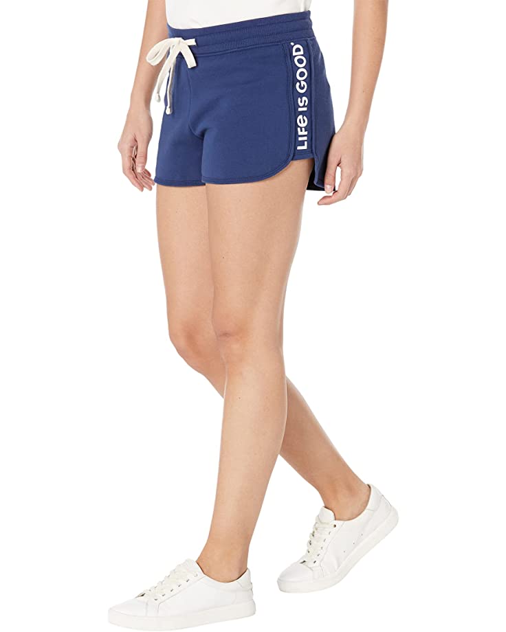 Dusty Blue Women's LIG Wordmark Simply True Shorts