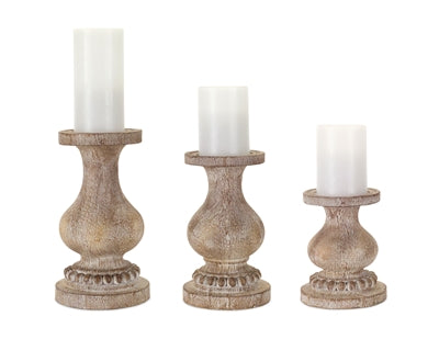 CANDLEHOLDER (SET OF 3) 6.5