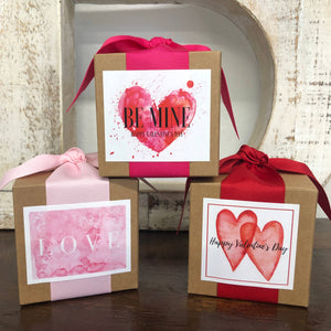 Valentine's Day Milk Chocolate Toffee Gift Boxes