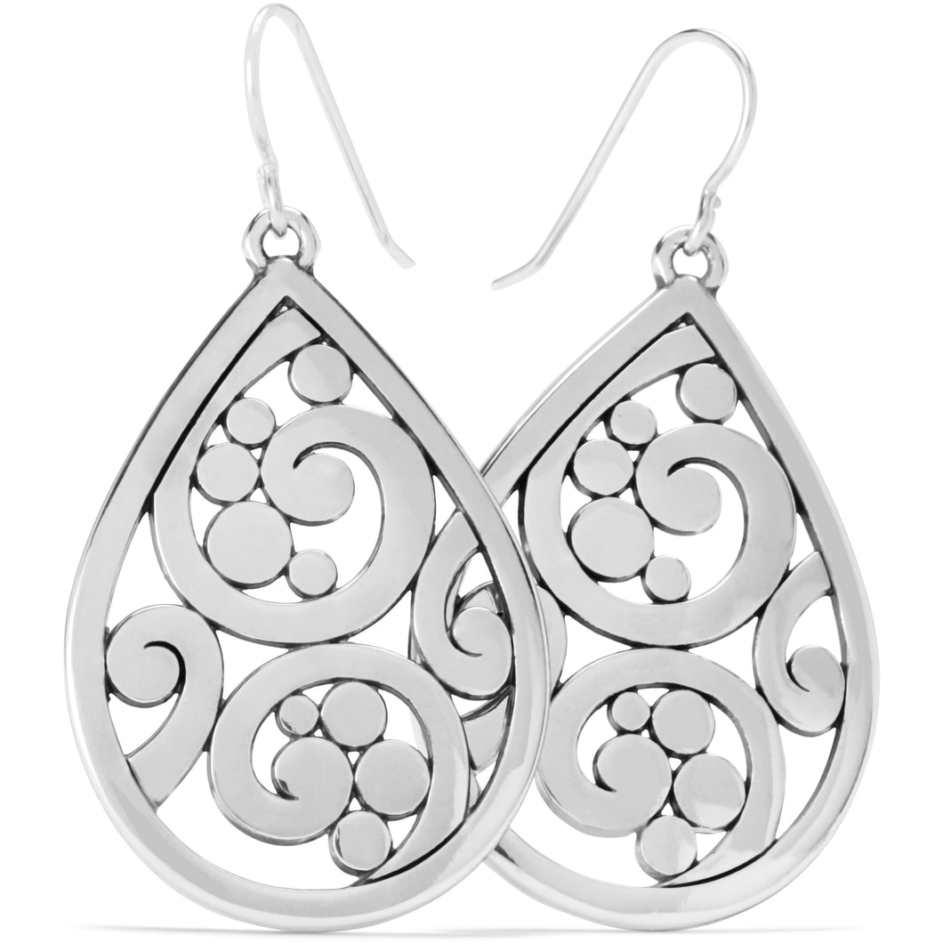 JA7300 Contempo Teardrop French Wire Earrings